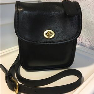 Coach Black Sidepack